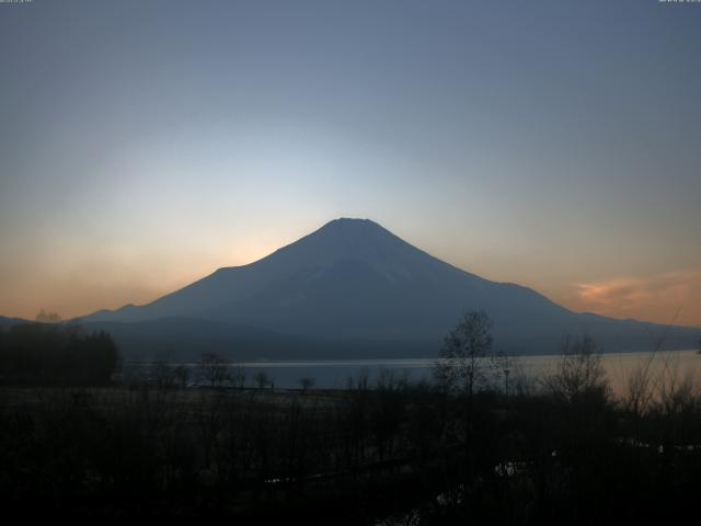 山中湖からの富士山