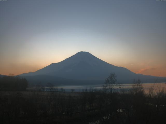 山中湖からの富士山