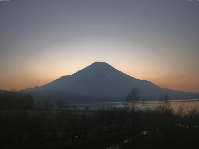 山中湖からの富士山