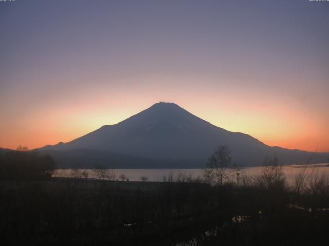 山中湖からの富士山