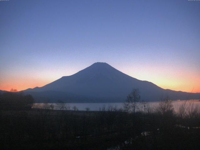 山中湖からの富士山