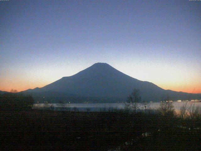 山中湖からの富士山