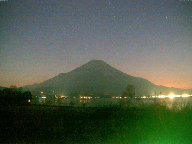 山中湖からの富士山