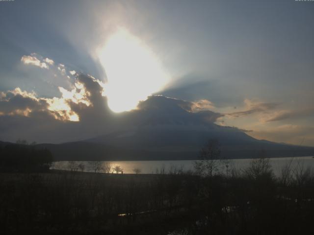 山中湖からの富士山