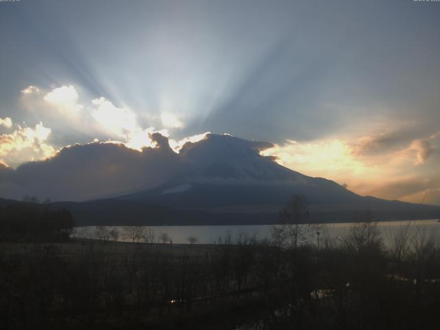 山中湖からの富士山