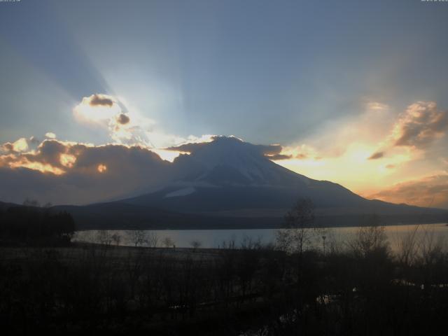 山中湖からの富士山