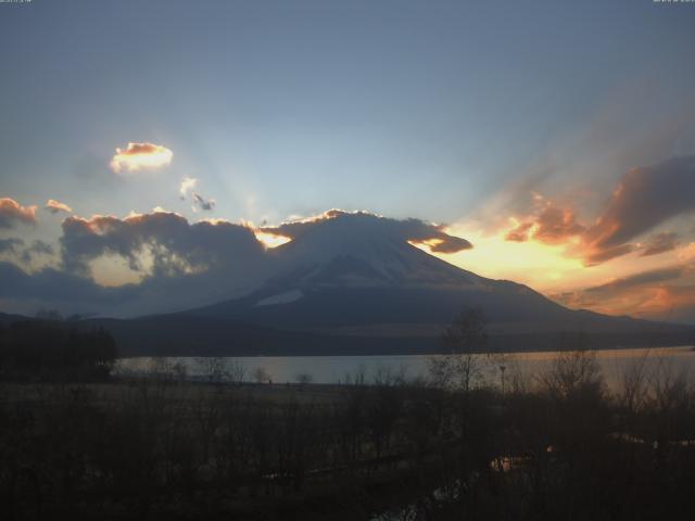 山中湖からの富士山