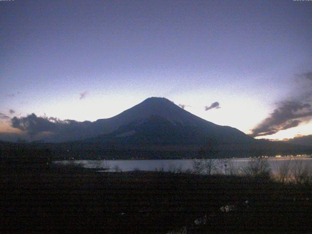 山中湖からの富士山