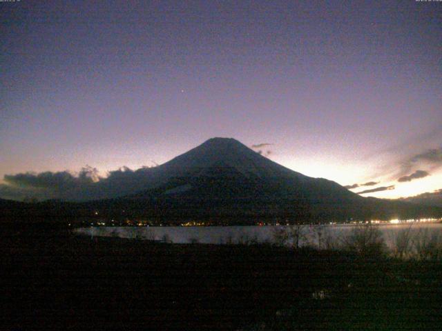 山中湖からの富士山