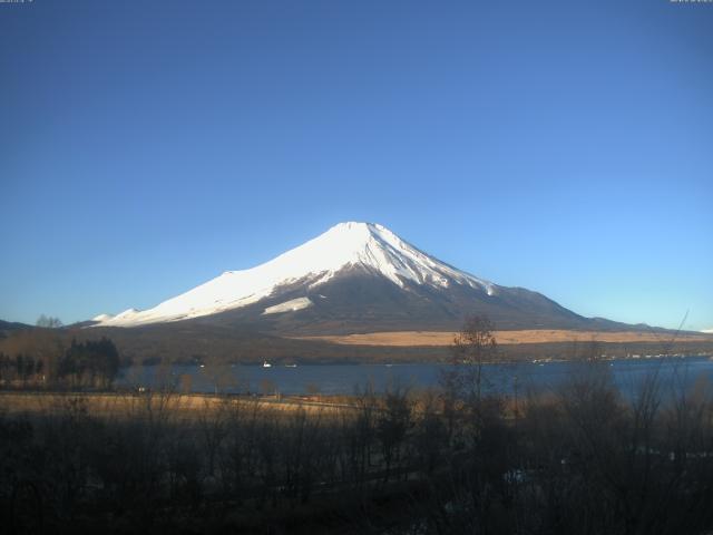 山中湖からの富士山