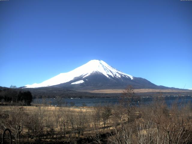 山中湖からの富士山