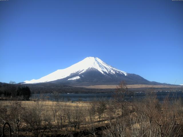 山中湖からの富士山