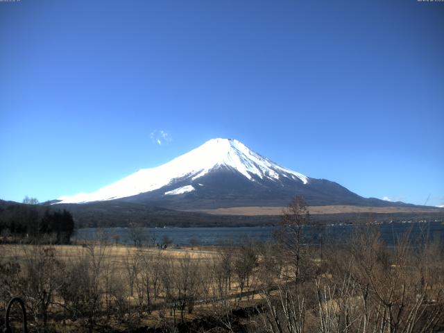 山中湖からの富士山