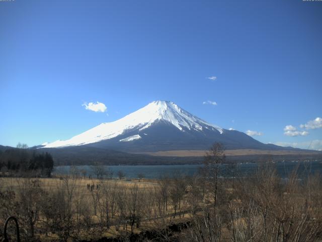 山中湖からの富士山