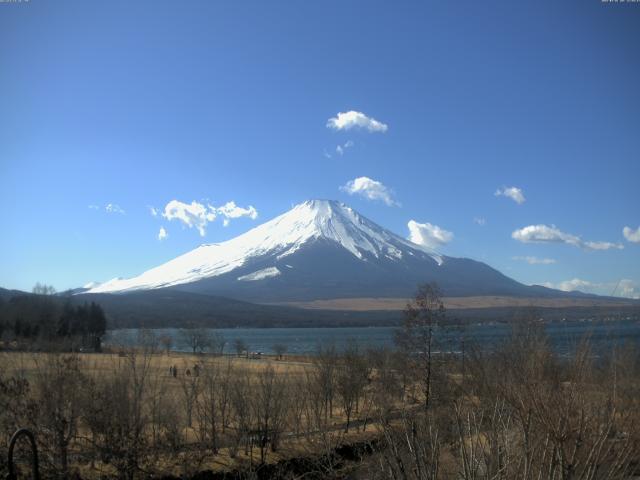 山中湖からの富士山