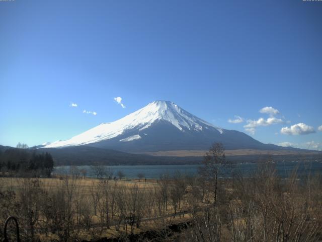 山中湖からの富士山