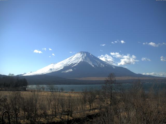 山中湖からの富士山