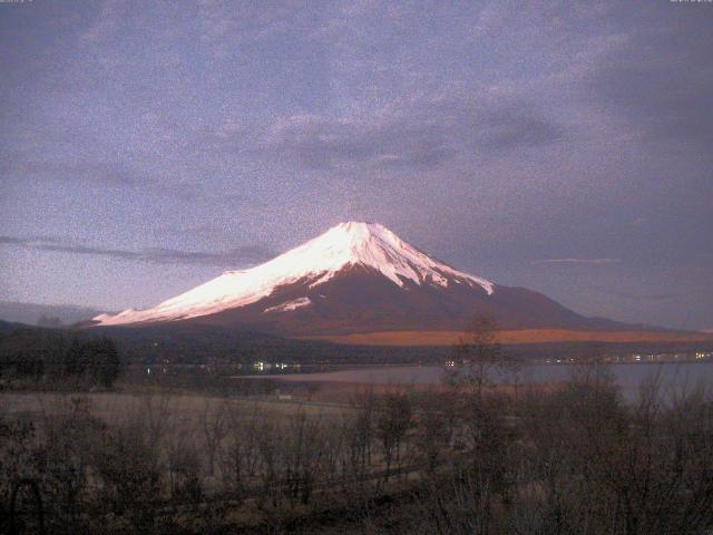 山中湖からの富士山