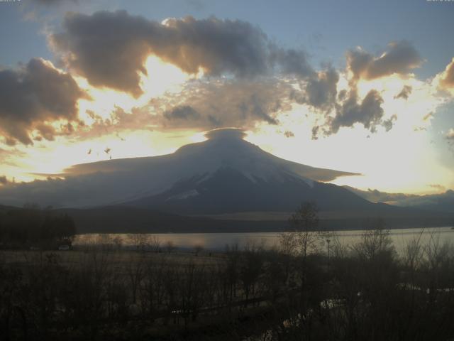 山中湖からの富士山