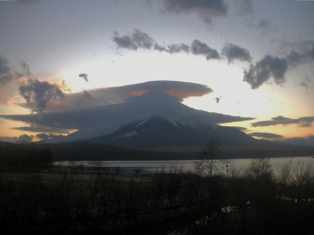 山中湖からの富士山