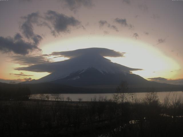 山中湖からの富士山