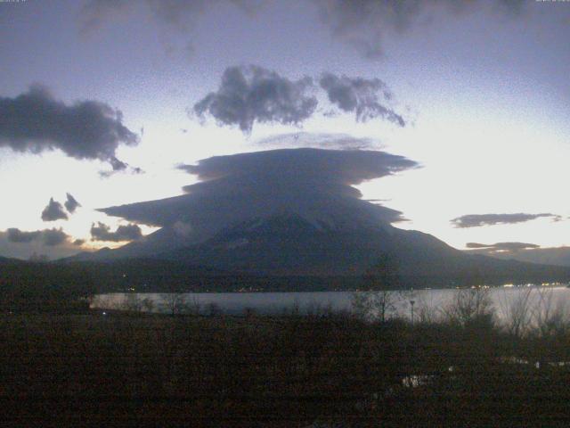 山中湖からの富士山