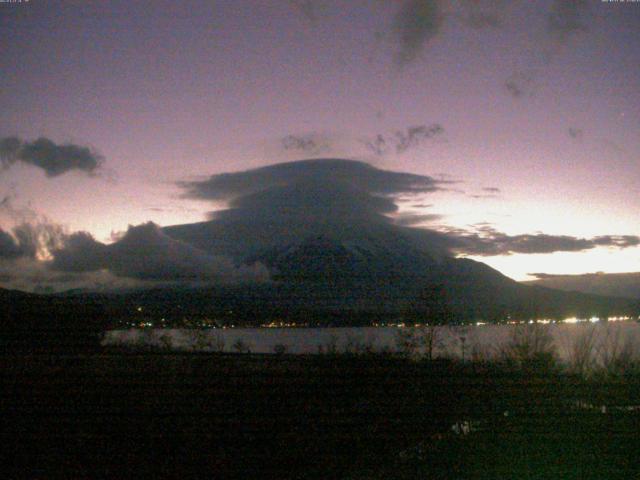 山中湖からの富士山