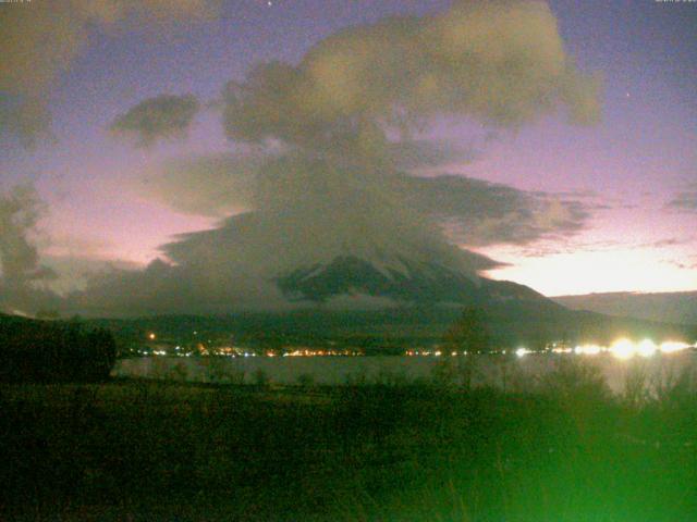 山中湖からの富士山