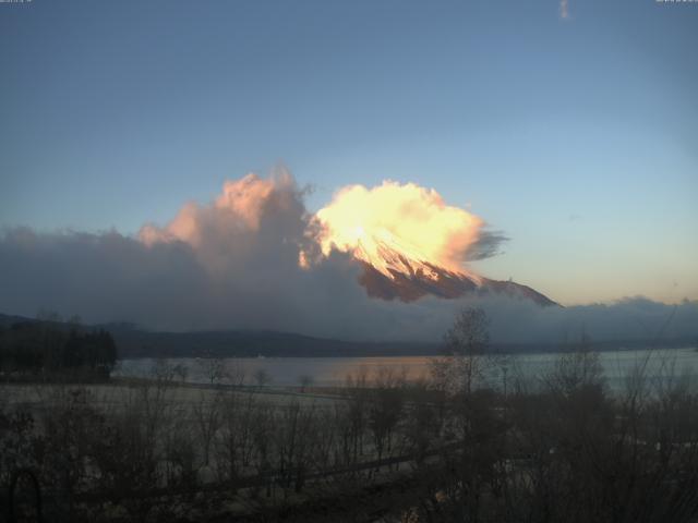 山中湖からの富士山