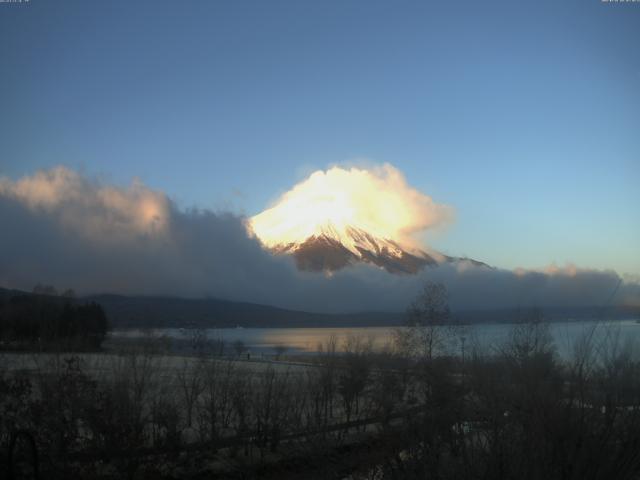 山中湖からの富士山