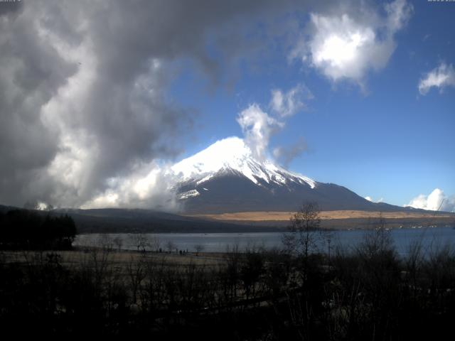 山中湖からの富士山