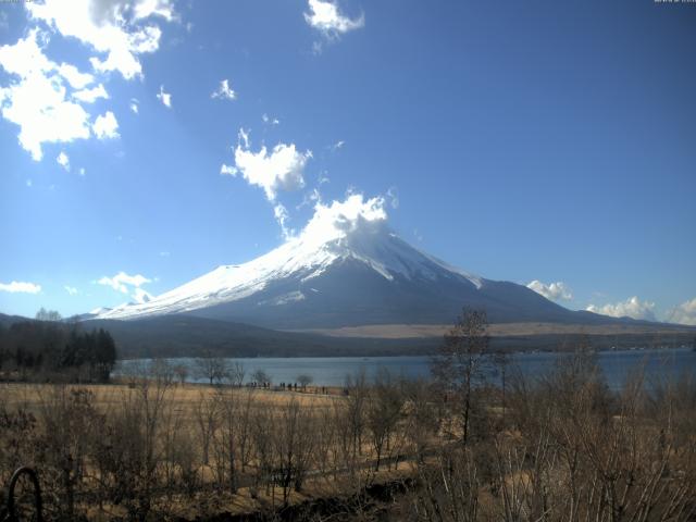 山中湖からの富士山