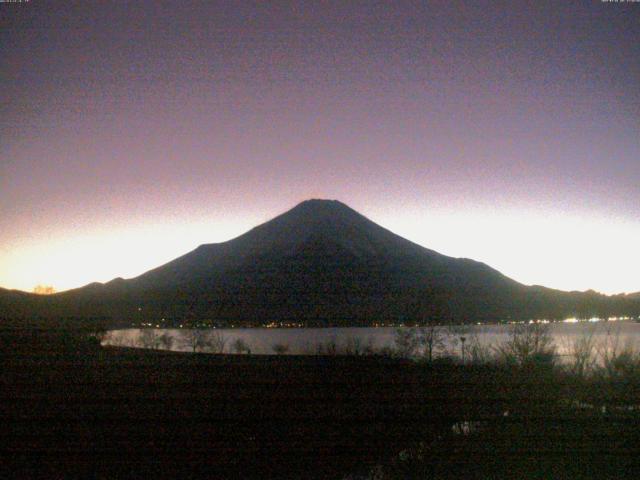 山中湖からの富士山