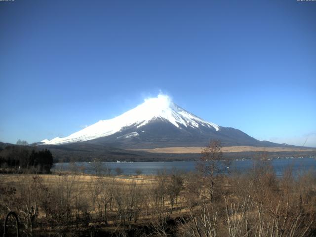 山中湖からの富士山