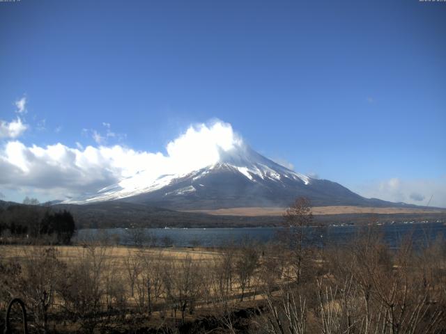 山中湖からの富士山