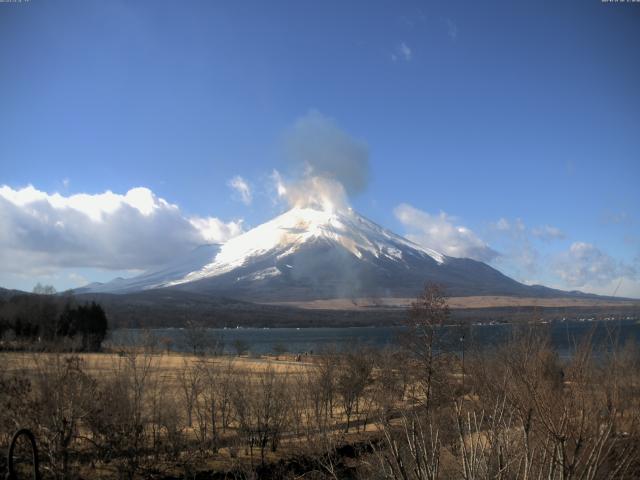 山中湖からの富士山