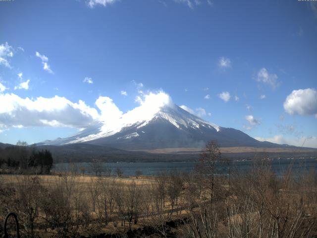 山中湖からの富士山