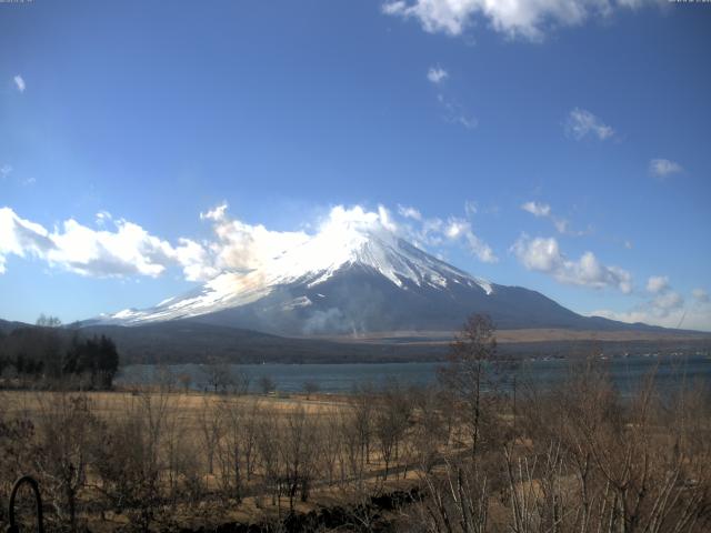 山中湖からの富士山