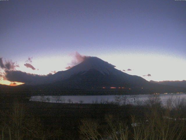 山中湖からの富士山