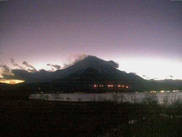 山中湖からの富士山