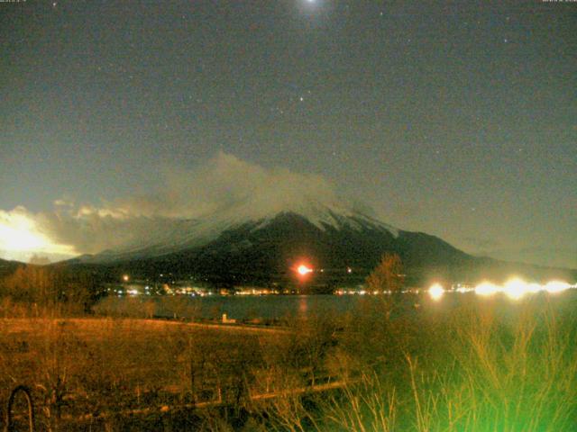 山中湖からの富士山