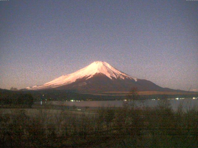 山中湖からの富士山