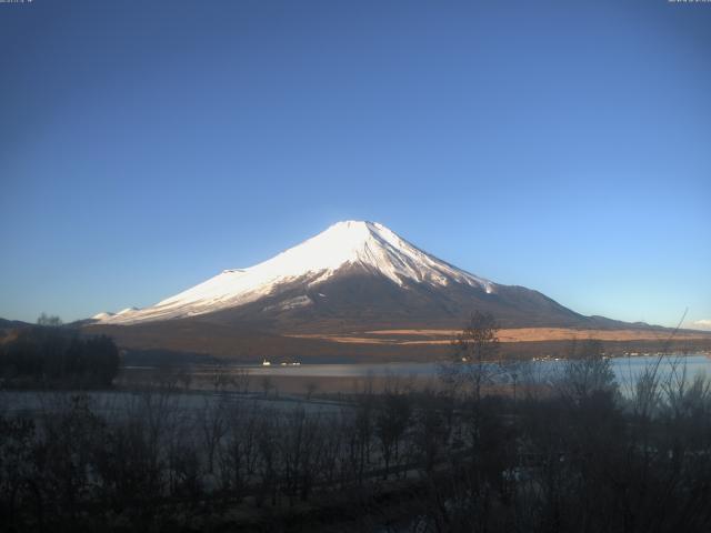 山中湖からの富士山