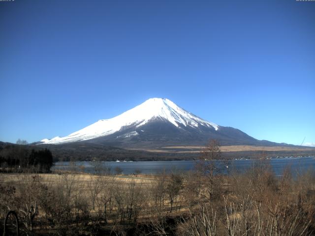 山中湖からの富士山