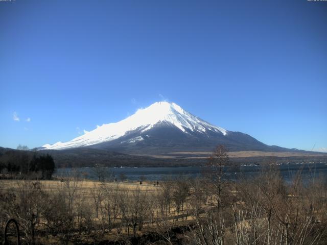 山中湖からの富士山