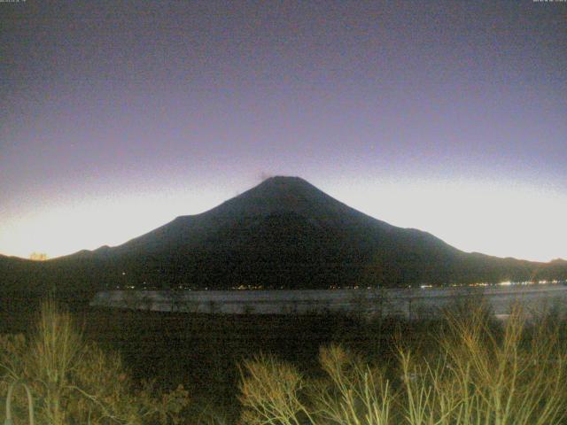 山中湖からの富士山