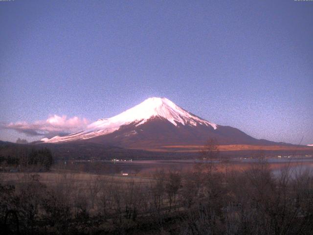 山中湖からの富士山