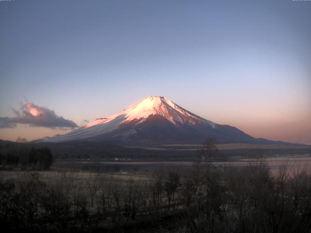 山中湖からの富士山