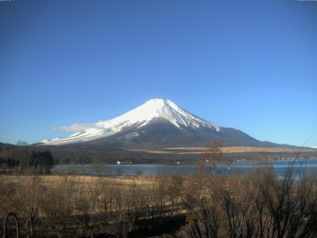 山中湖からの富士山