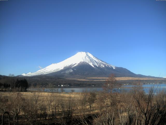 山中湖からの富士山